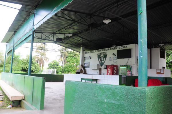 Clube localizado no Barreira Cravo é uma área tradicional de recreação e lazer (Foto: Paulo Dimas)