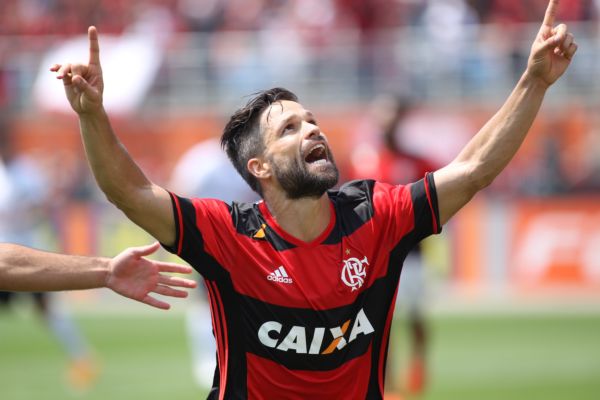 Mesmo sem título, Diego exaltou oportunidade de jogar no Flamengo (Foto: Gilvan de Souza / Flamengo)