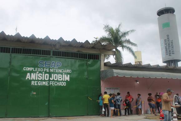Desde domingo: Rebelião no Complexo Penitenciário Anísio Jobim só terminou depois de 17 horas (Foto: Divulgação/Secretaria de Administração Penitenciária do Amazonas)
