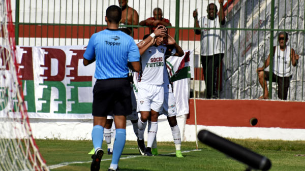 Destaque: Com dois gols marcados, Richarlison brilhou na vitória deste sábado sobre o Volta Redonda (Foto: Mailson Santana/Fluminense)