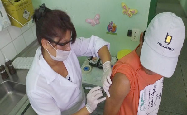 Vacina: Primeira fase da campanha de imunização segue até 10 de março (Foto: Divulgação PMR/Gerlecir Oliveira) 