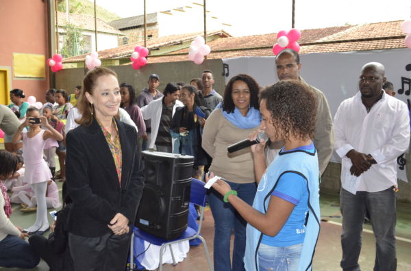 Repartindo: Grandes nomes como Ana Botafogo já passaram pelo projeto desenvolvido em Piraí (Foto: Divulgação)