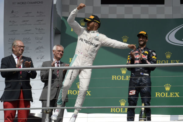 Supremacia: Correndo em Austin, Hamilton tem retrospecto superior ao rival Vettel, vencendo em três ocasiões (Foto: Arquivo) 