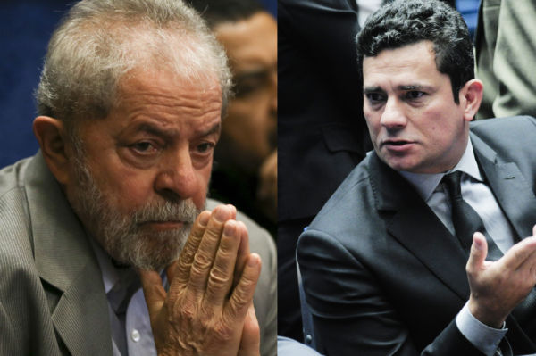Impasse: Lula e Sérgio Moro mais uma vez se enfrentam; desta vez a pauta é a veracidade de documentos apresentados pela defesa do ex-presidente (Foto: Arquivo)