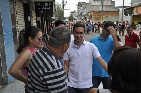 No local: Prefeito participou pessoalmente do ‘Domingo de Diversão e Compras’
