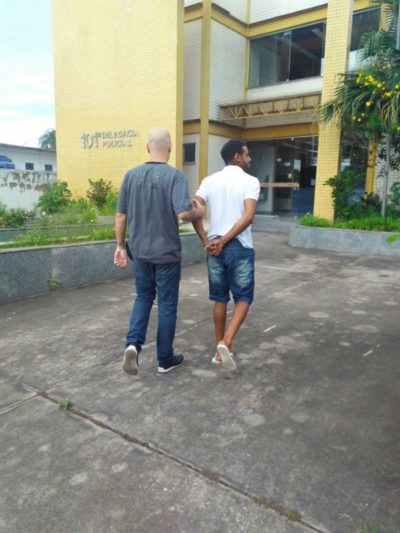 Preso suspeito de matar vítima por causa de R$ 200 (crédito PC)