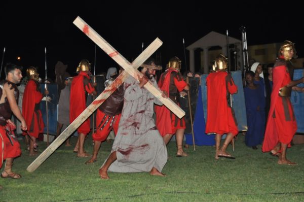Paixão de Cristo em Itatiaia: evento contará com a participação de 150 atores da comunidade (Foto: Divulgação)