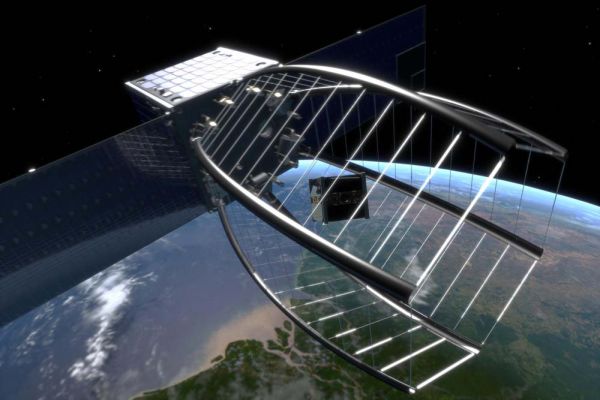 Projeto: Rede vai capturar satélites no espaço  (Foto: Divulgação)