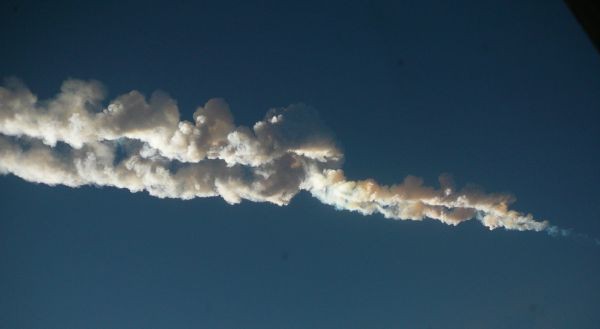 Explosão: Meteoro atingiu Chelyabinsk em 2013 (Foto: Divulgação)