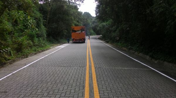 Estrada: Traçado da rodovia está totalmente inserido na área do Parque Nacional da Serra da Bocaina (Foto: Divulgação/Governo do Estado-RJ)
