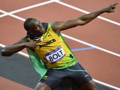 Raio Usain Bolt é uma das atrações dos jogos