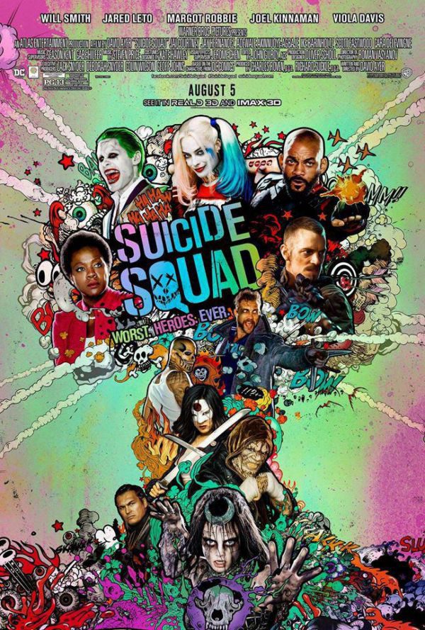 ‘Esquadrão Suicida’: Longa reúne um time de vilões da DC Comics dando uma de bonzinhos