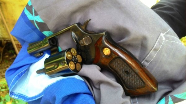 Armado: Revólver que teria sido usado por Marcos Ernesto foi apreendido