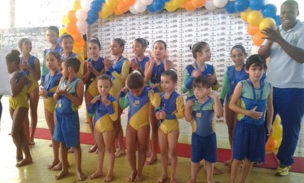 Ginástica olímpica: Evento marca o oferecimento gratuito de mais uma nova modalidade para crianças e jovens do município (Foto: Divulgação/Ascom PMP)