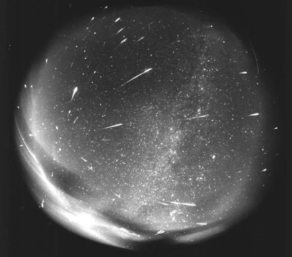 Beleza: Uma chuva de meteoritos no auge