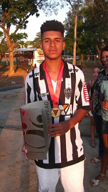 Ramon César foi campeão do Campeonato Mineiro Sub-15 (Foto: Divulgação)