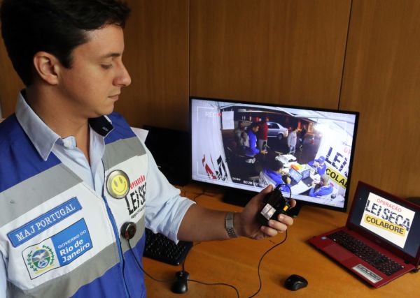 As imagens geradas são monitoradas, em tempo real, por uma Central 24 horas que funciona no prédio Anexo do Palácio Guanabara (Foto: Divulgação)