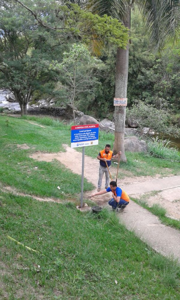 Aviso: Alerta é para moradores e turistas que lotam as cachoeiras com a proximidade do verão (Foto: Divulgação/Ascom PMI)