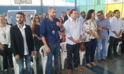 Deputado Maia se reúne com prefeito Rodrigo Drable em BM (crédito Paulo Dimas)