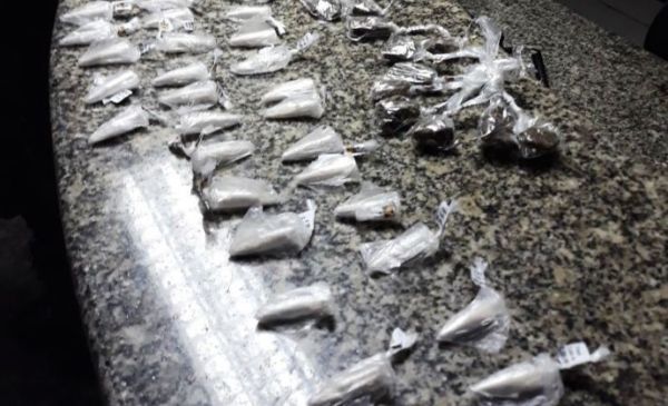 Droga: PM apreende cocaína e maconha em Volta Redonda 