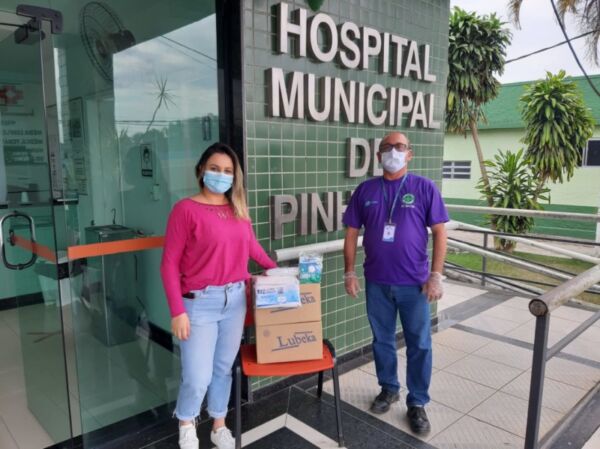 Hospital de Pinheiral recebe doação de máscaras de proteção contra Covid-19  - Diário do Vale