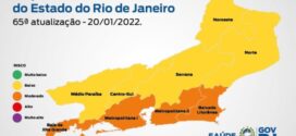 Rio encontra-se na bandeira laranja no Mapa de Risco da Covid