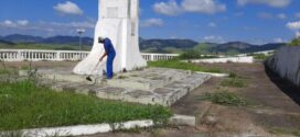 Valença realiza limpeza de monumento histórico da cidade