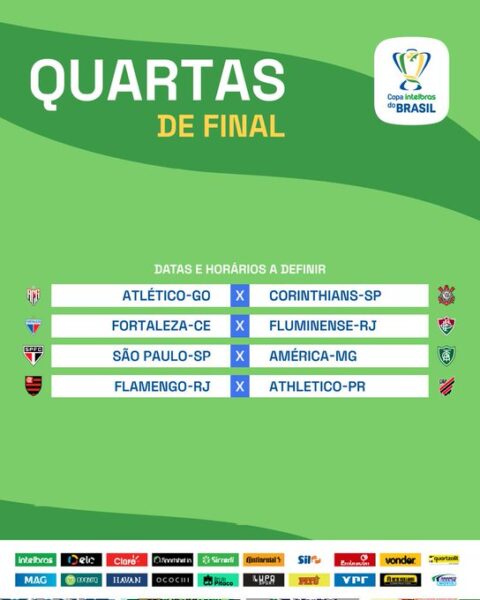 Copa do Brasil: jogos de volta das quartas de final começam hoje