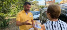 Jari inicia campanha para deputado estadual nas ruas de Volta Redonda