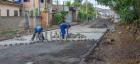 Prefeitura de Porto Real realiza obra de pavimentação em parceria com o governo Federal