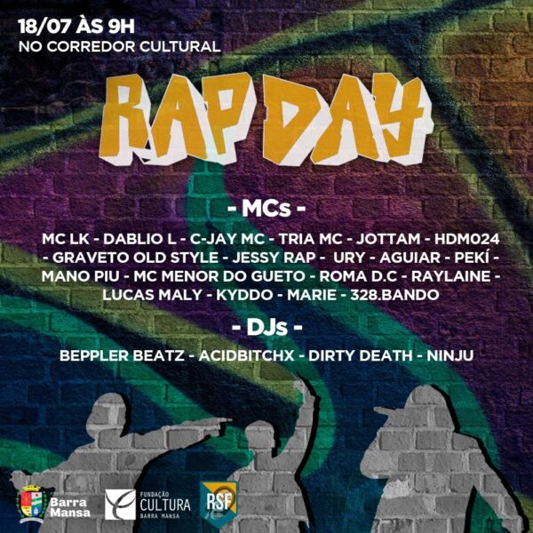 Fundação Cultura De Barra Mansa Promove Mais Um “rap Day” No Corredor